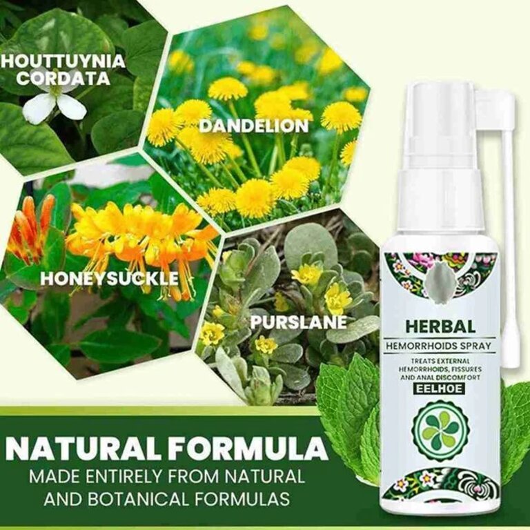 Natural Herbal Spray Powerful Treatment